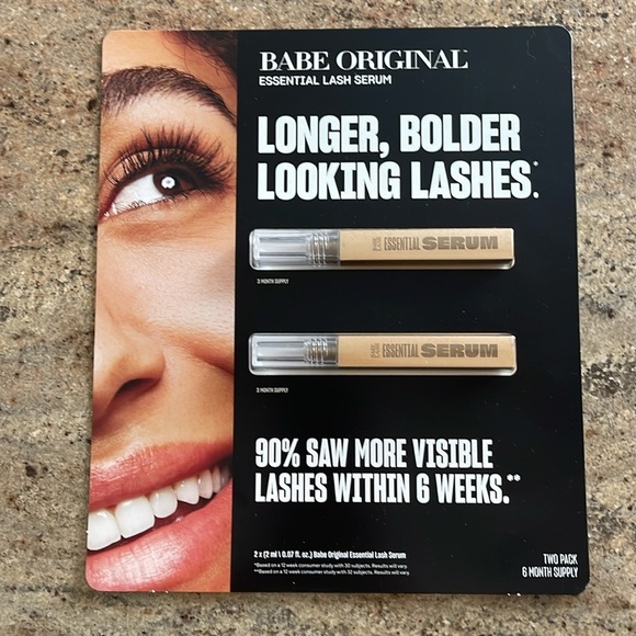 (NEW) Babe Original Essential Lash Serum 2-Pack - 6 Month Supply - Picture 4 of 16